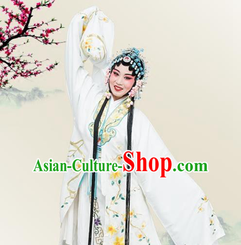 Chinese Traditional Peking Opera Princess Embroidered Dress Classical Beijing Opera Actress Costume for Adults