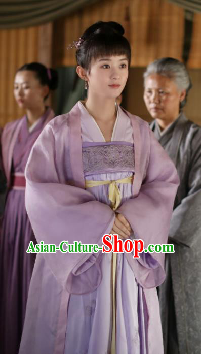 The Story Of MingLan Chinese Ancient Nobility Lady Hanfu Dress Song Dynasty Embroidered Costume for Rich Women