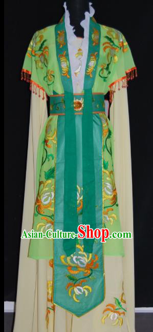 Chinese Traditional Beijing Opera Actress Peri Dress Peking Opera Princess Embroidered Costume for Women