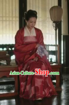 The Story Of MingLan Chinese Ancient Young Mistress Embroidered Replica Costume for Women