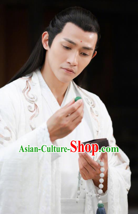 Drama Zhao Yao Chinese Ancient Nobility Childe Cabinet Master Swordsman Qin Qianxian Embroidered Replica Costume for Men