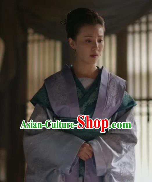 The Story Of MingLan Traditional Chinese Ancient Nobility Lady Embroidered Dress Drama Young Mistress Replica Costume for Women