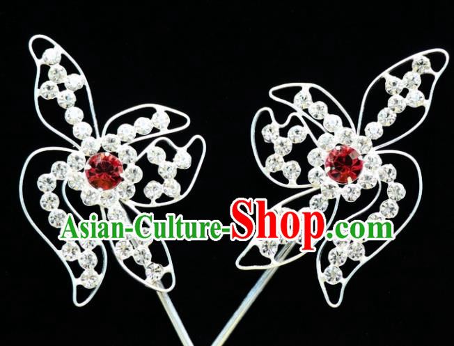 Chinese Ancient Princess Hairpins Traditional Peking Opera Artiste Hair Accessories for Women