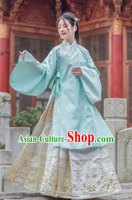 Chinese Ancient Princess Hanfu Dress Traditional Ming Dynasty Palace Historical Costume for Women