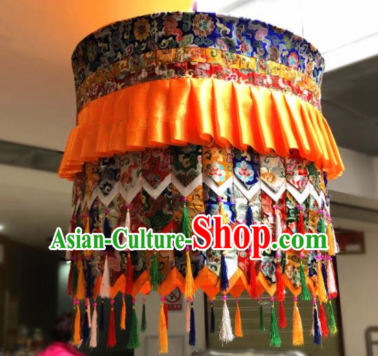 Chinese Traditional Buddhism Craft Chapel Decoration Vajrayana Buddhist Baldachin Precious Umbrella