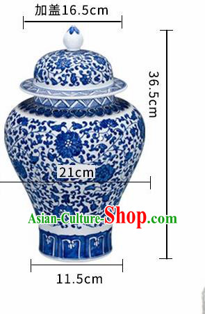 Chinese Jingdezhen Ceramic Craft Hand Painting Enamel Jar Handicraft Traditional Porcelain Vase