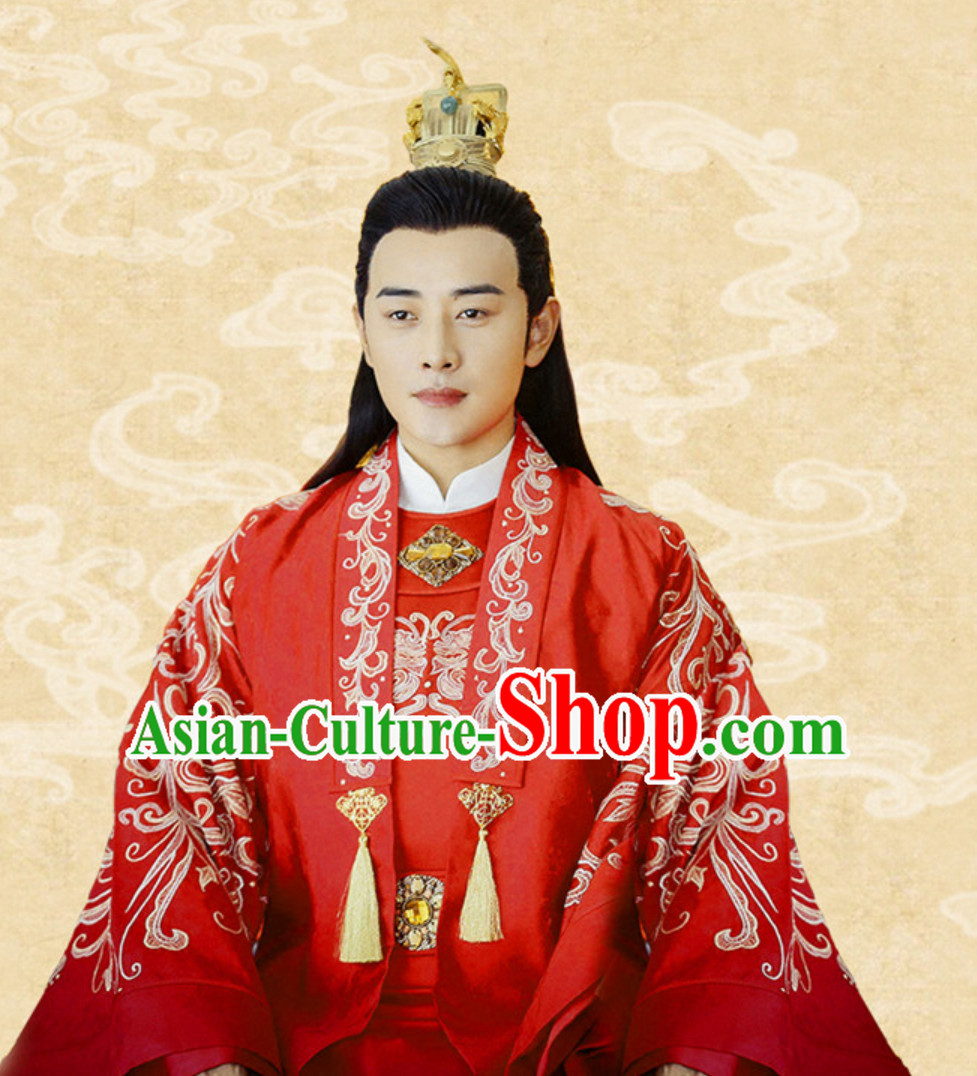 Tang Dynasty Imperial Wedding Dress for Bridegroom