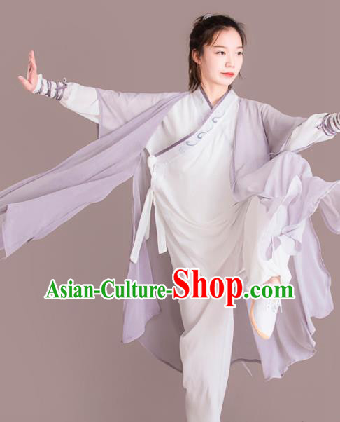 Chinese Traditional Kung Fu Costume Martial Arts Competition Tai Chi Clothing for Women