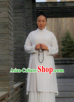 Chinese Traditional Kung Fu Costume Martial Arts Tai Chi Tang Suit Clothing for Women