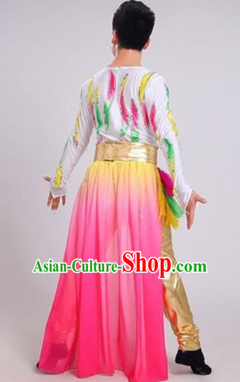 Chinese Traditional Classical Dance Costume Folk Dance Stage Performance Clothing for Men