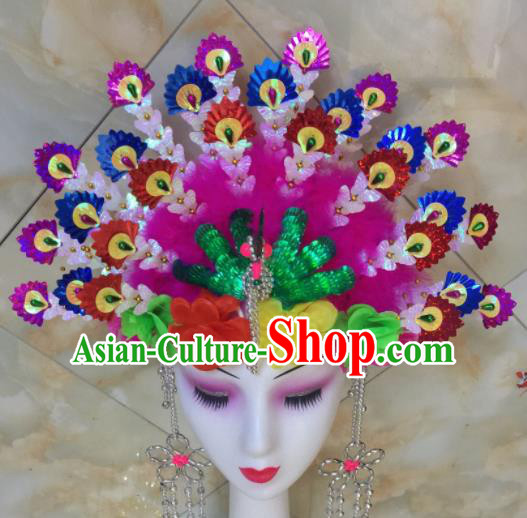 Chinese Traditional Beijing Opera Headwear Peking Opera Princess Hair Accessories for Women