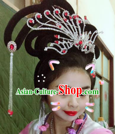 Chinese Traditional Beijing Opera Headwear Peking Opera Diva Hair Accessories for Women