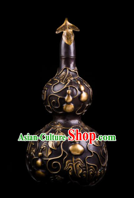 Chinese Traditional Feng Shui Items Taoism Bagua Brass Cucurbit Decoration