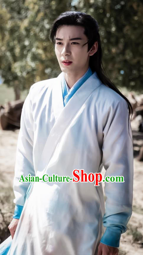 Traditional Chinese Ancient Drama Swordsman Replica Costume Tang Dynasty Nobility Childe Hanfu Clothing for Men