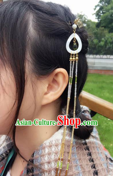 Traditional Chinese Hanfu Palace Shell Hair Claw Hair Accessories Ancient Imperial Consort Hairpins for Women