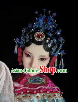 Chinese Ancient Beijing Opera Imperial Consort Headwear Traditional Palace Hair Accessories for Women