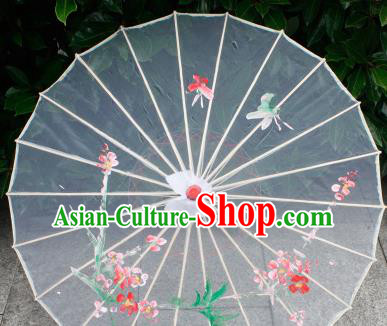 Handmade Printing Oiled Paper Umbrellas Chinese Traditional Ancient Princess Umbrella