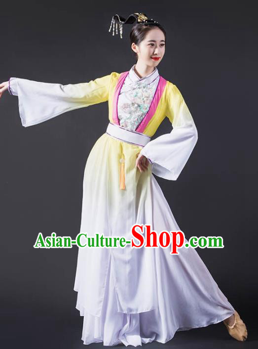 Chinese Classical Dance Dress Traditional Dunhuang Flying Apsaras Stage Performance Costume for Women