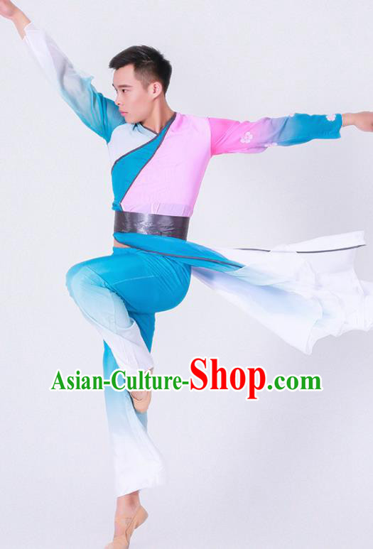 Chinese Traditional Stage Performance Costume Classical Dance Clothing for Men