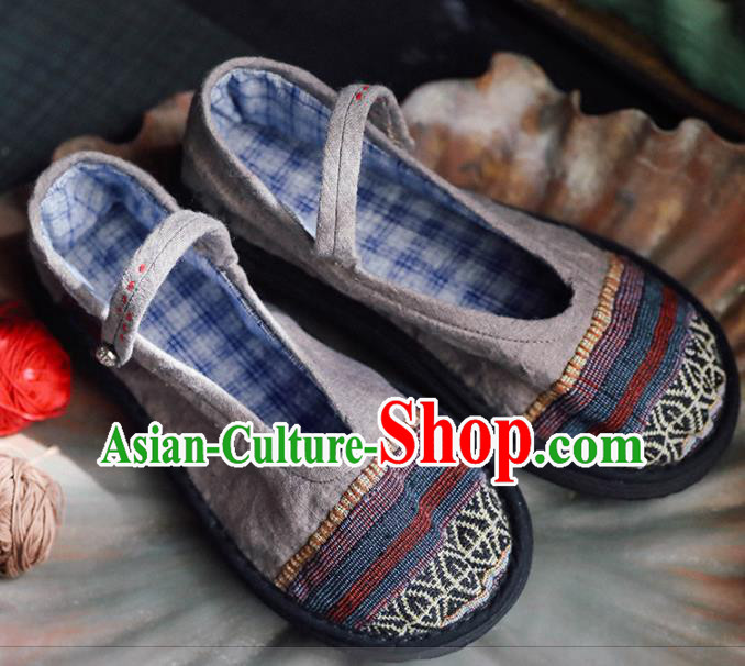 Chinese Cloth Shoes Traditional Shoes National Hanfu Shoes for Women
