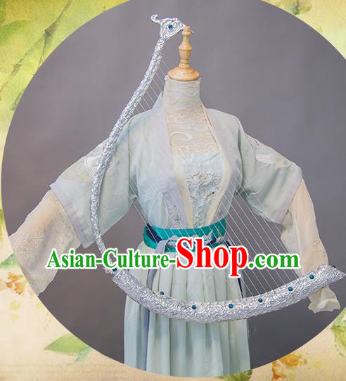 Chinese Traditional Cosplay Costume Ancient Court Maid Hanfu Dress for Women