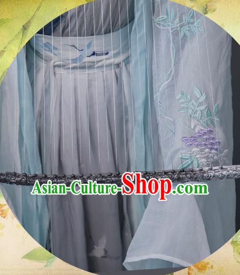 Chinese Traditional Cosplay Swordswoman Costume Ancient Jin Dynasty Princess Hanfu Dress for Women
