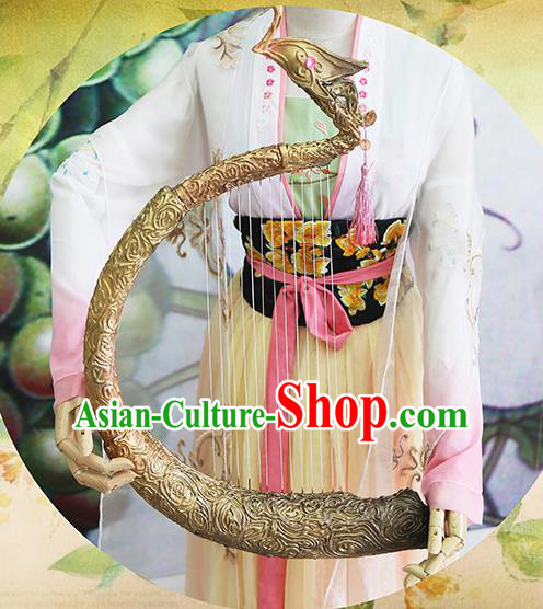 Chinese Traditional Cosplay Court Maid Costume Ancient Tang Dynasty Palace Lady Hanfu Dress for Women