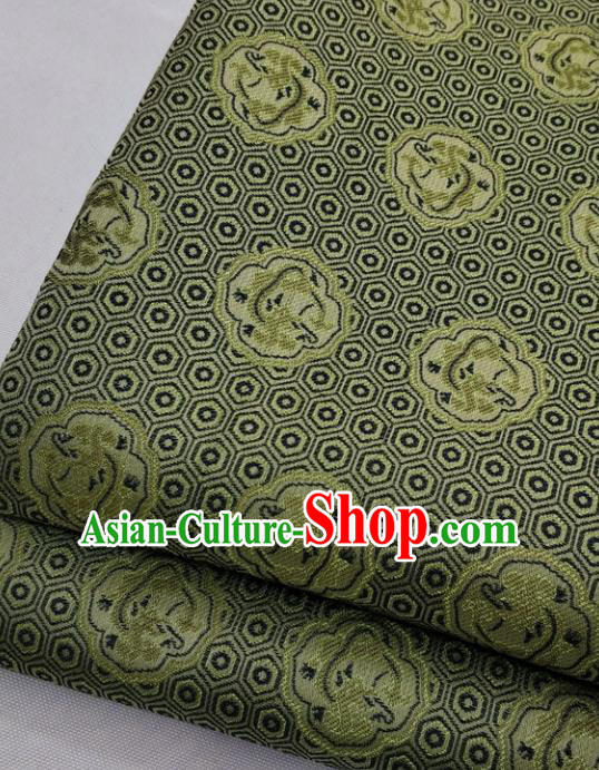 Chinese Traditional Tang Suit Satin Fabric Royal Pattern Brocade Material Classical Silk Fabric