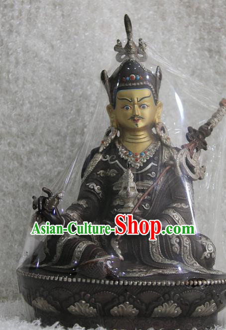 Chinese Traditional Buddhist Copper Buddha Statue Tibetan Buddhism Feng Shui Items Sculpture