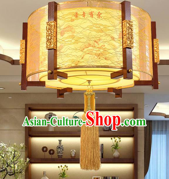 Chinese Traditional Ceiling Palace Lantern Handmade New Year Lanterns Hanging Lamp