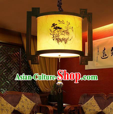 Chinese Traditional New Year Palace Lantern Handmade Hanging Lanterns Ceiling Lamp
