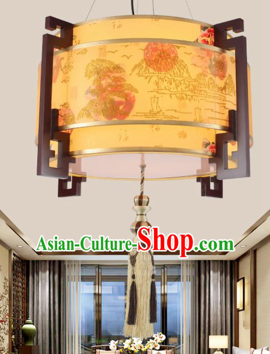 Chinese Traditional Classical Ceiling Palace Lantern Handmade New Year Lanterns Hanging Lamp