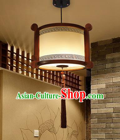 Chinese Traditional Ceiling Wood Palace Lantern Handmade New Year Lanterns Hanging Lamp