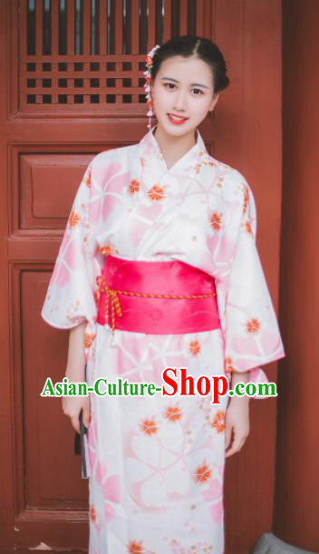 Japanese Traditional Handmade Wedding Kimono Dress Asian Japan Geisha Yukata Costume for Women