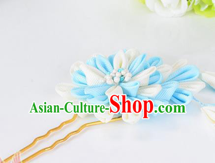 Japanese Traditional Kimono Hairpins Handmade Japan Geisha Hair Accessories for Women