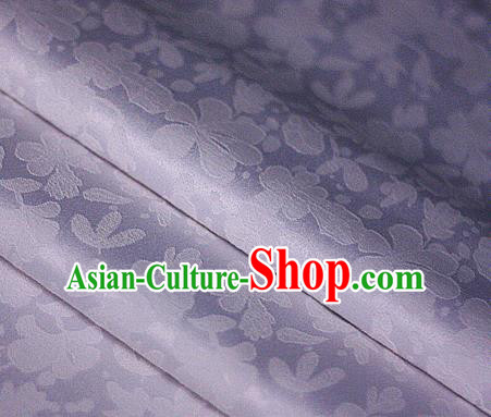Asian Chinese Traditional Classical Pattern Purple Brocade Cheongsam Silk Fabric Chinese Satin Fabric Material
