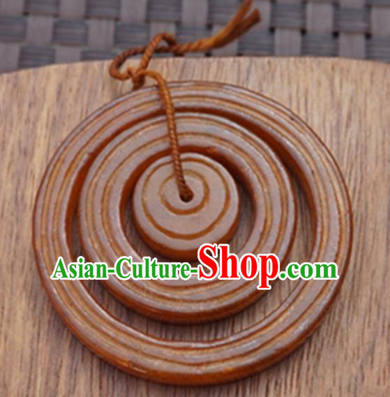 Chinese Ancient Jewelry Accessories Carving Rings Jade Pendant Traditional Handmade Jade Craft Decoration