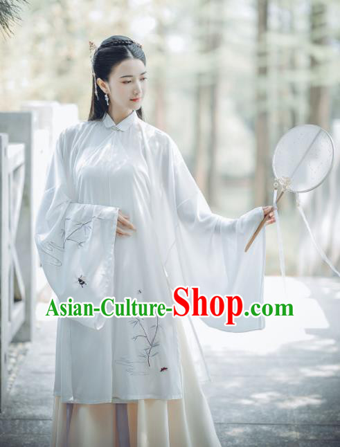 Chinese Ancient Rich Lady Hanfu Dress Traditional Drama Ming Dynasty Nobility Historical Costume for Women