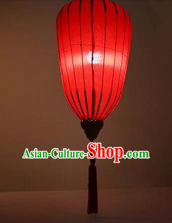Chinese Traditional Lantern Handmade Red Lanterns Ceiling Lamp New Year Lantern