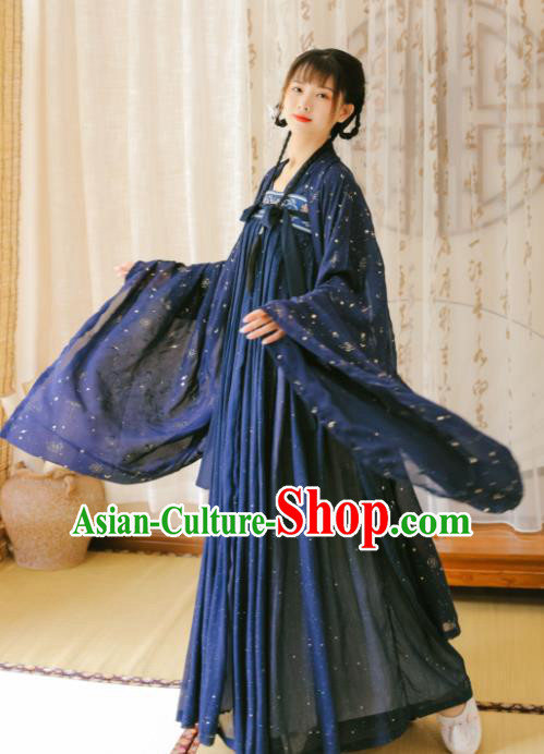 Ancient Chinese Tang Dynasty Princess Historical Costume Traditional Court Hanfu Dress for Women