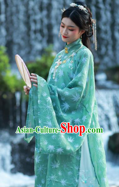 Chinese Traditional Ming Dynasty Female Historical Costume Ancient Aristocratic Dowager Hanfu Dress for Women