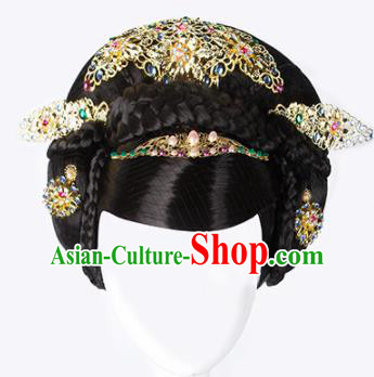 China Ancient Imperial Consort Hairpins Chinese Traditional Hanfu Hair Comb Hair Accessories for Women