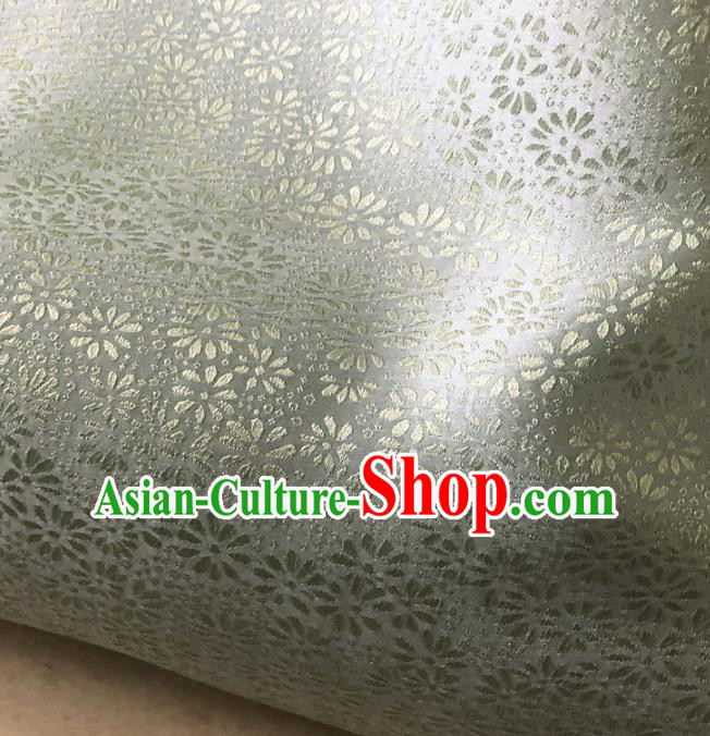 Asian Chinese Traditional Pattern Design Light Blue Brocade Fabric Silk Fabric Chinese Fabric Asian Material