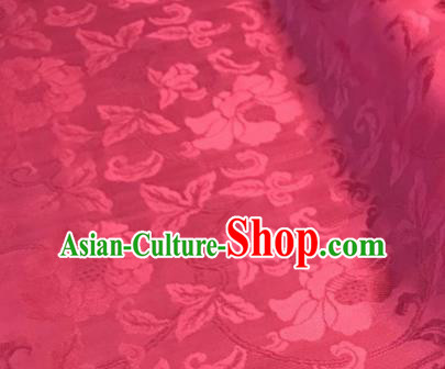 Chinese Traditional Vine Pattern Design Peach Pink Brocade Fabric Asian Silk Fabric Chinese Fabric Material