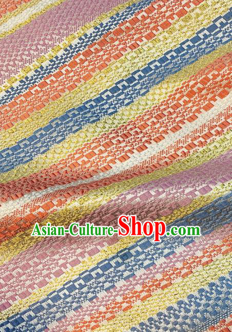 Chinese Classical Pattern Design Brocade Asian Traditional Tibetan Robe Silk Fabric Tang Suit Fabric Material