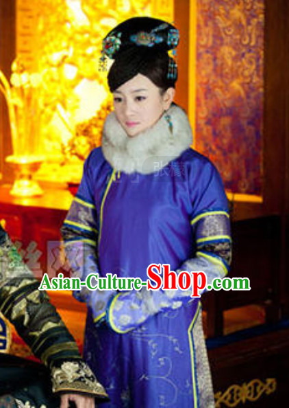 TV Drama Beauties Without Tears Hai Lanzhu Qing Dynasty Imperial Costume Clothing Complete Set