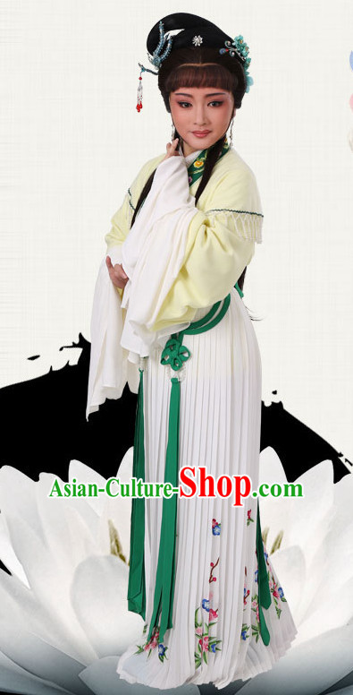 Chinese Traditional Peking Opera Princess Dress Ancient Palace Lady Embroidered Costume for Women