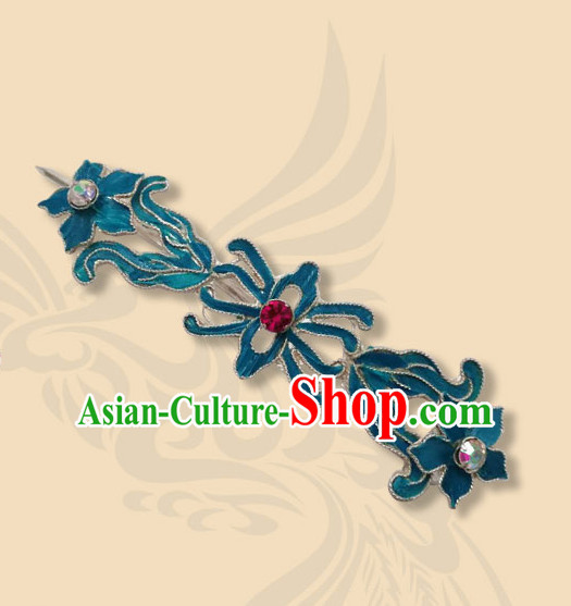 Chinese Ancient Court Queen Chrysanthemum Hairpins Traditional Beijing Opera Diva Hair Accessories for Women