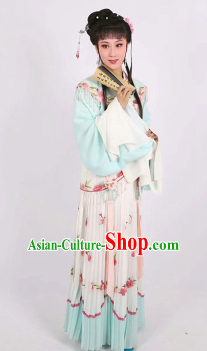 Chinese Traditional Peking Opera Actress Embroidered Dress Ancient Peri Princess Costume for Women