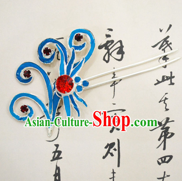 Chinese Ancient Princess Hairpins Palace Hair Clip Traditional Beijing Opera Diva Court Hair Accessories for Adults